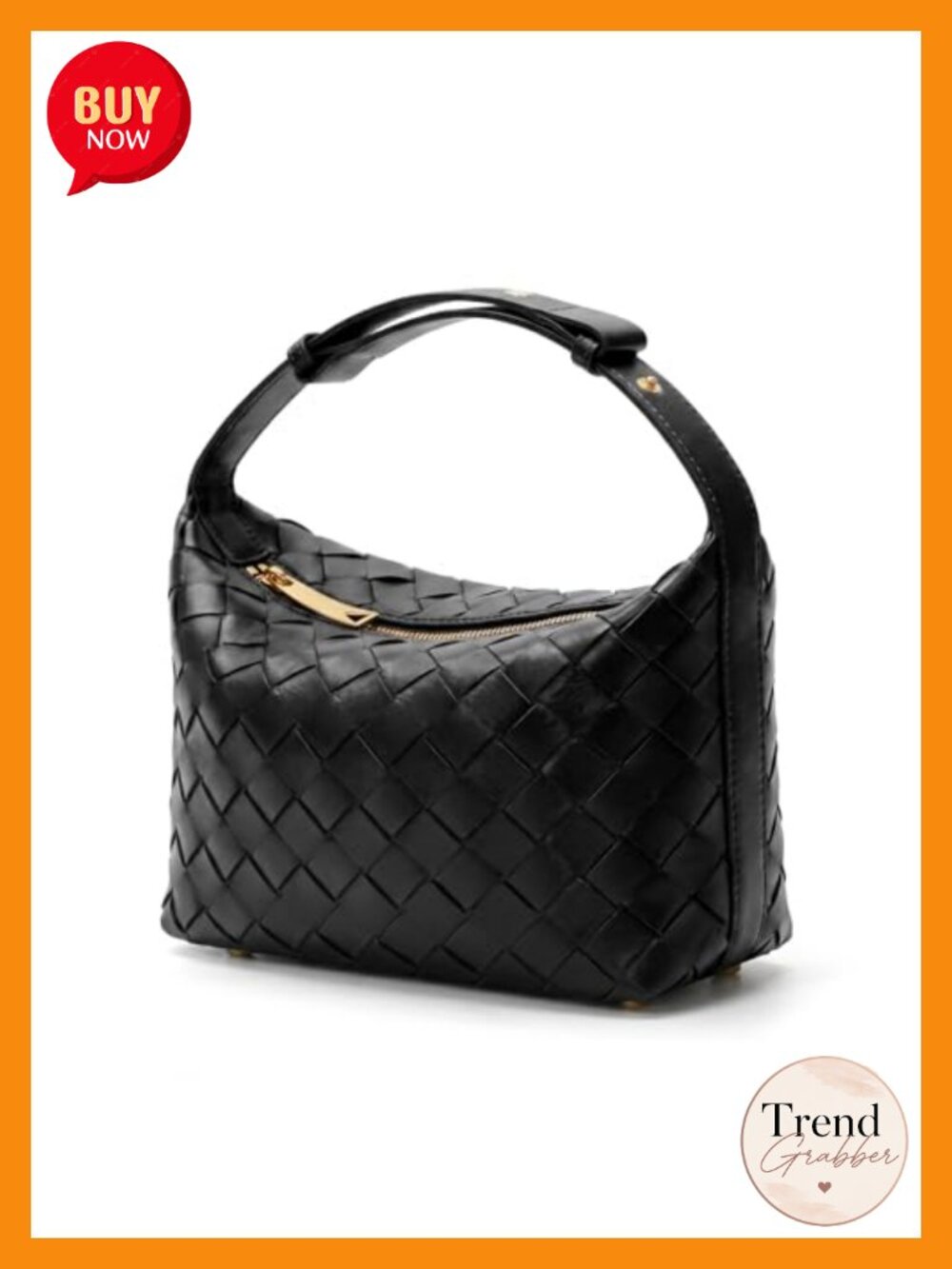 Hand-Woven Faux Suede Hobo Bag Vegan Leather Shoulder Bag for Women